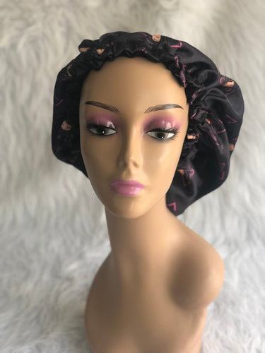 Unquestionable Beauty Bonnet (Logo All Over)