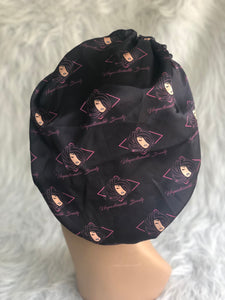 Unquestionable Beauty Bonnet (Logo All Over)